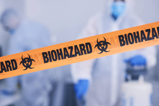Professional Infectious Disease Decontamination technician working in Random Lake, WI